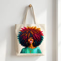 Afro Woman Tote bag